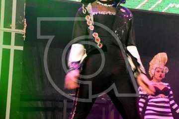 Drag Sethlas vuelve a dar caña en Jinámar (Foto Antonio Alí)